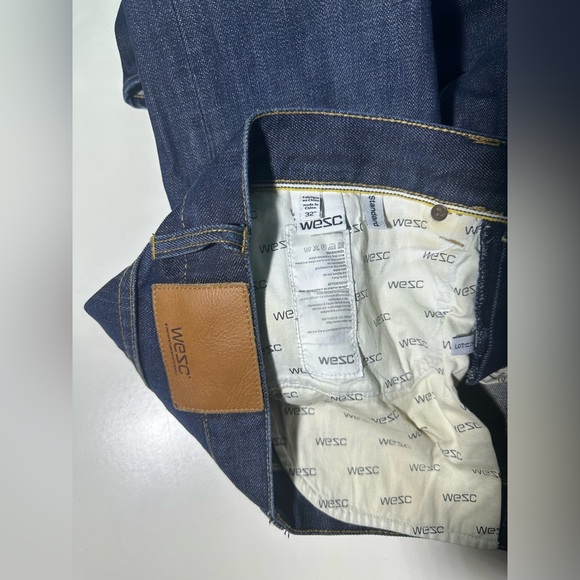 Men’s WESC selvedge jeans 32” waist x 31” inseam - Picture 3 of 3